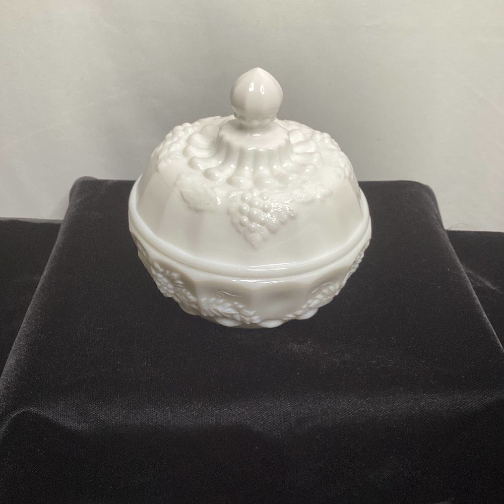 Westmorland Milk Glass Candy Dish